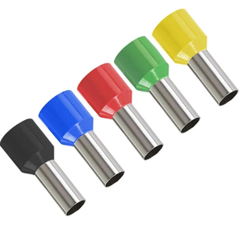 Xffcsec 70pcs 4 Gauge Ferrule Connectors – Insulated End Terminals for Car Am…