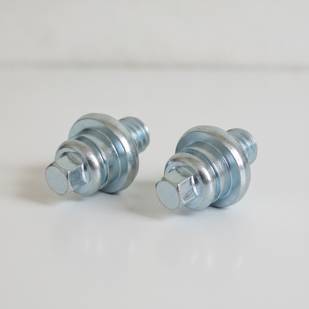 2.75 Inch Brushed Side Terminal Bolts – Suitable for Dual-Cable Battery Systems