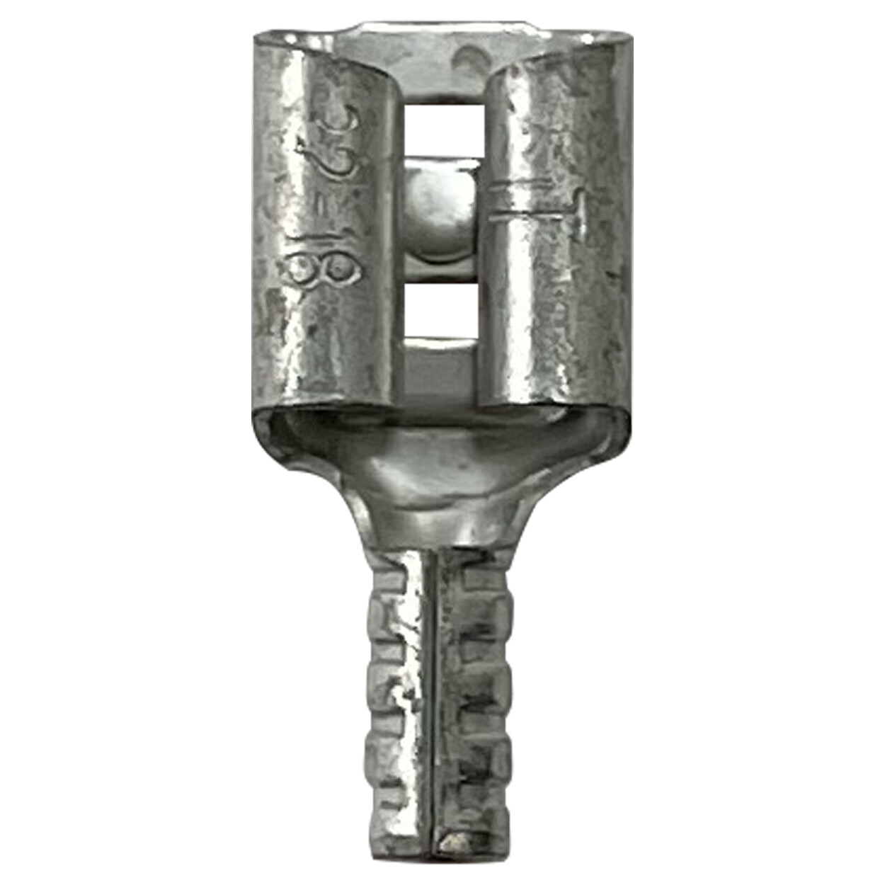 (100) Non Insulated Female 22-18 Gauge Quick Disconnect .250″ Terminal Connector