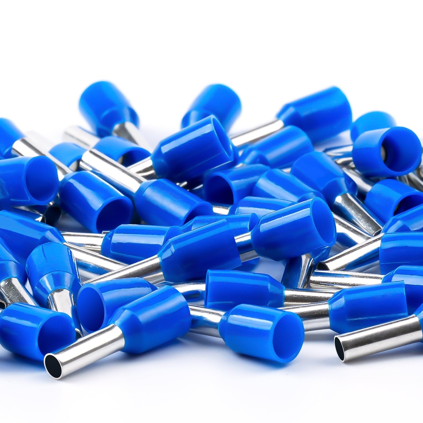 AIRIC 14 AWG/Gauge Wire Ferrule Insulated Connectors 14AWG-200pcs, Blue