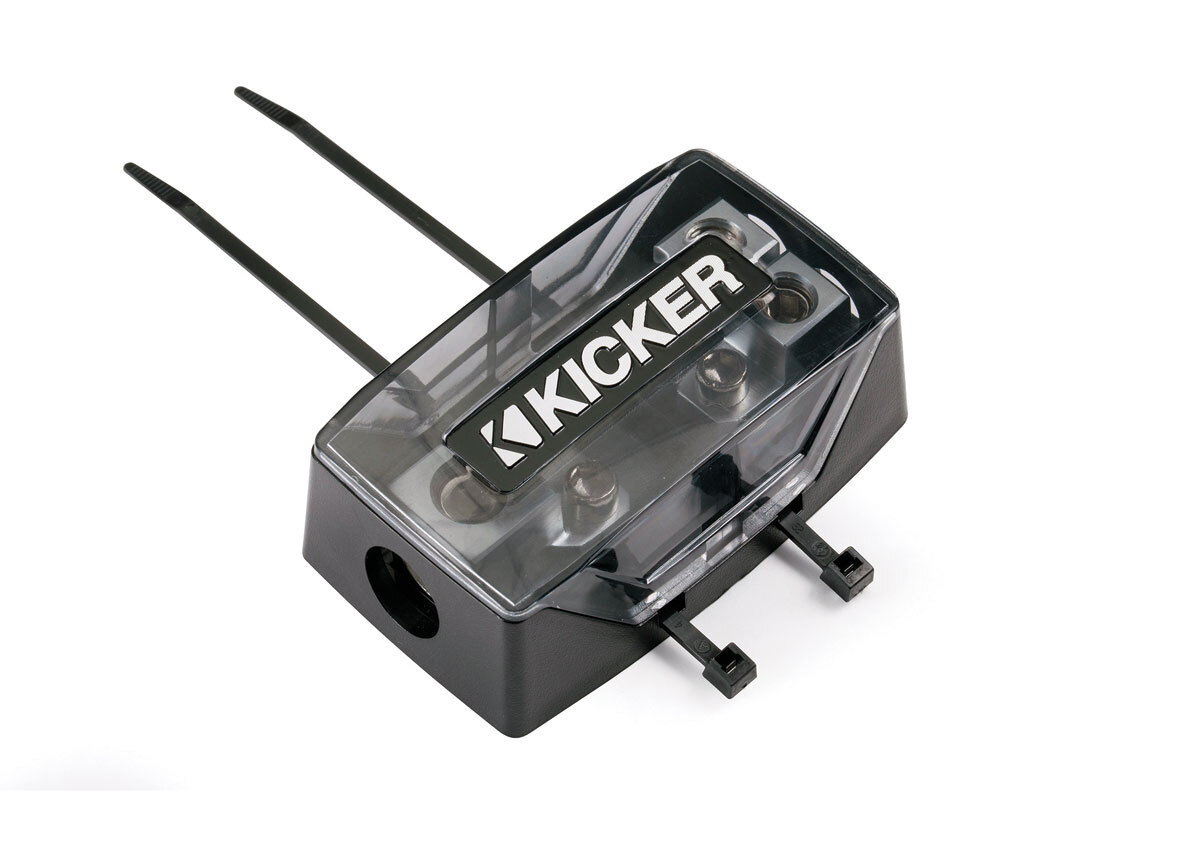 Kicker 46FHD Car 2-Way Mini ANL – AFS Fused Power Wire Distribution Block FHD