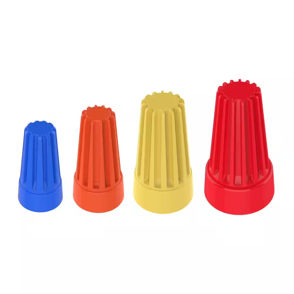 Wiretwist Blue, Orange, Yellow, Red Assorted Colors Wire Connectors (300-Count J
