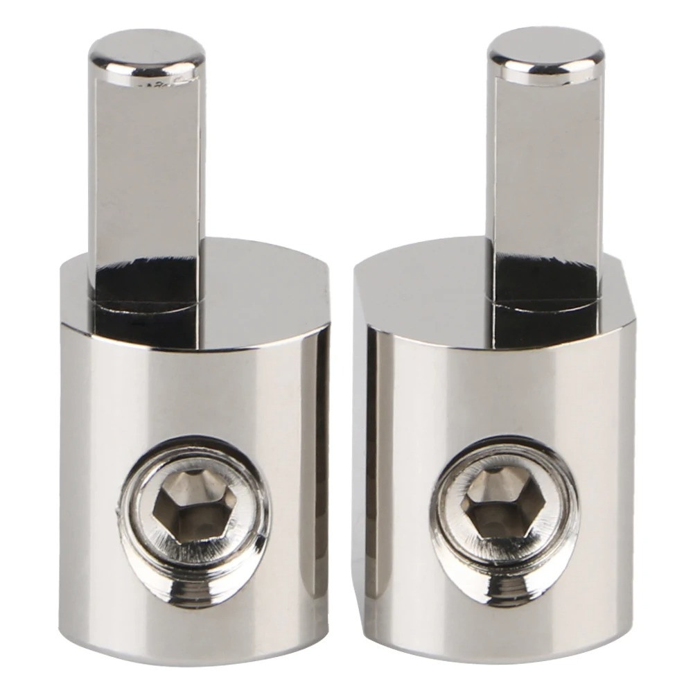 Pair Car Audio Power/Ground 1/0 Gauge to 4 Gauge Amp Input Reducers Wire Reducer