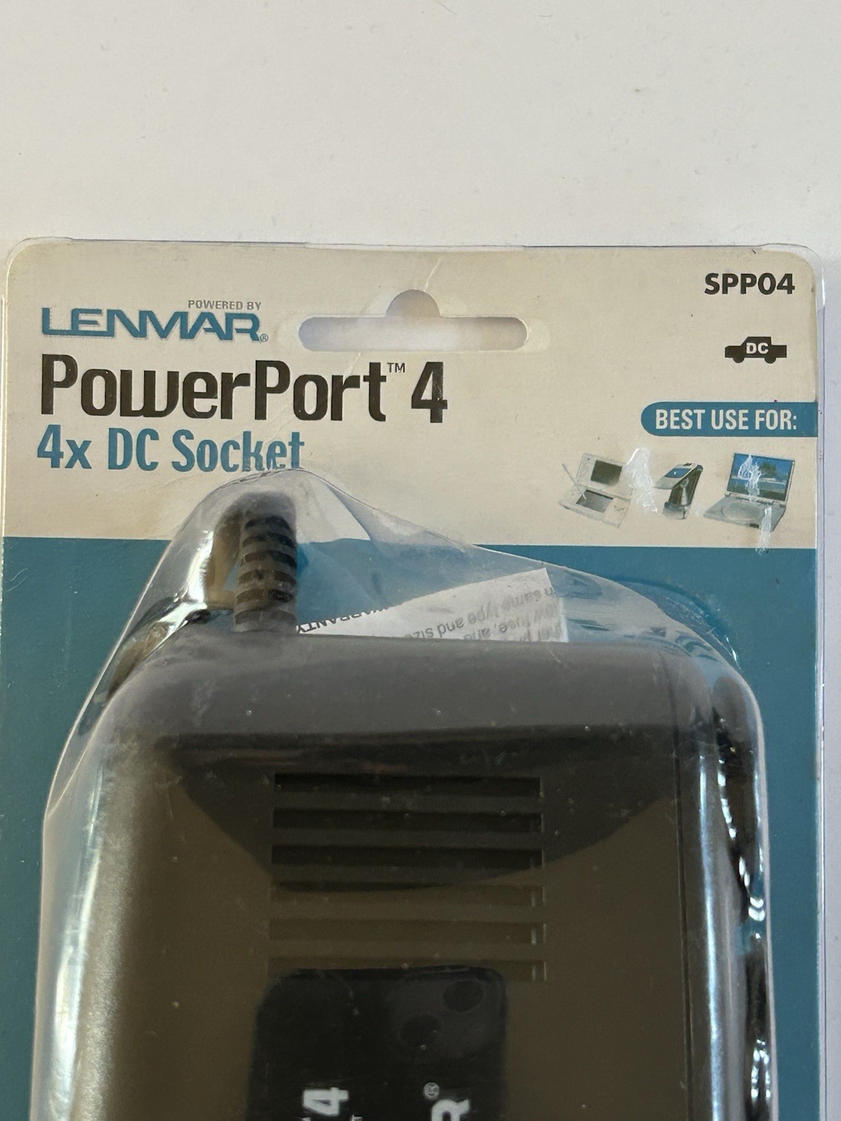 SEALED Lenmar SPP04 PowerPort 4 4x 12v DC Car Socket ~ FREE SHIPPING