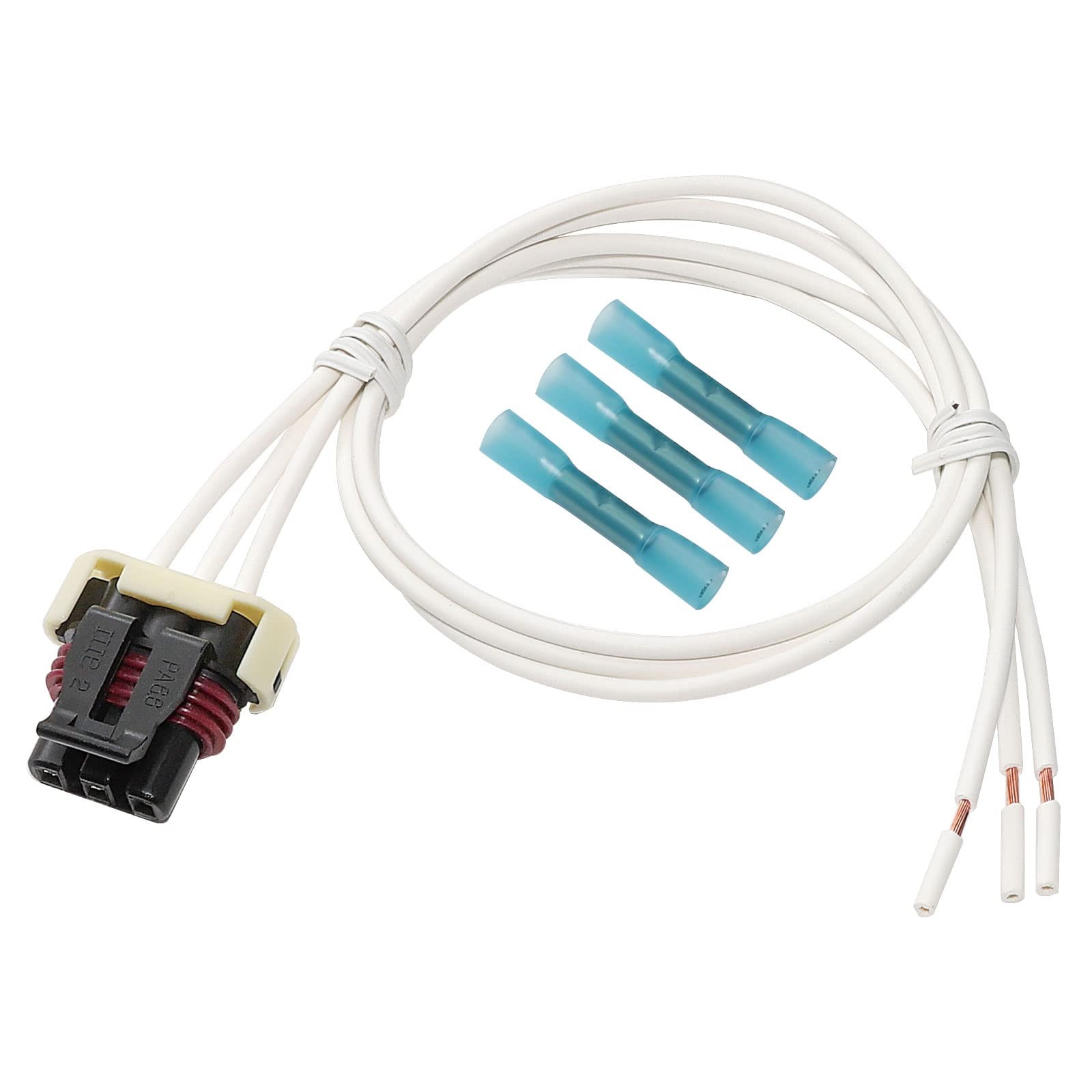 PT2782 Crank Sensor Pigtail Plug, 3-Wire Multi-Purpose Crankshaft Position Se…