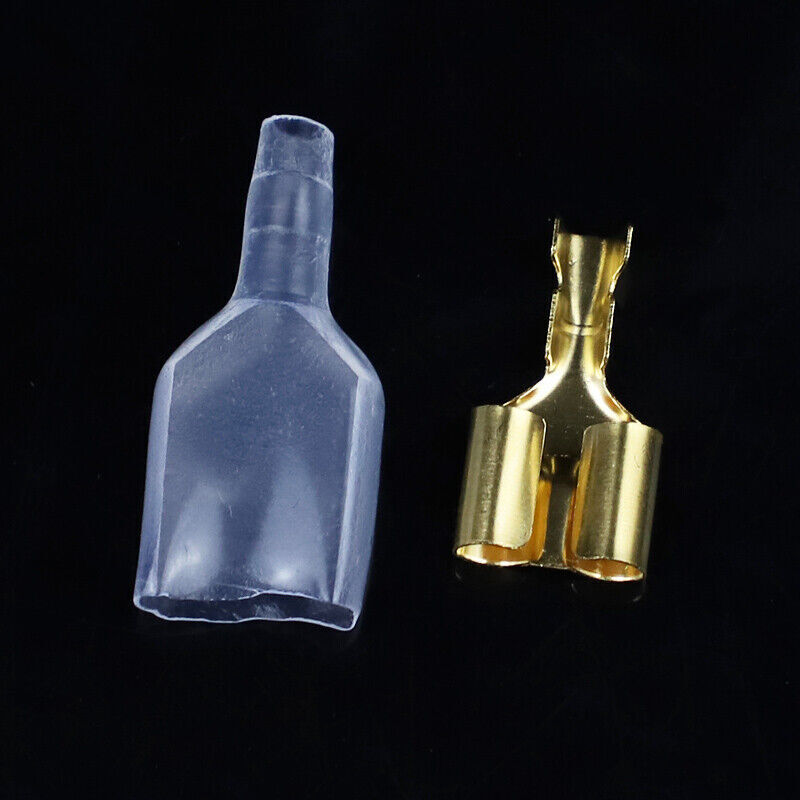 10 Sets 4.0mm Bullet Male Female Double Motorcycle Brass Wire Connector Terminal