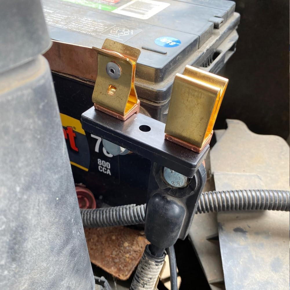 Side Post Battery Disconnect Switch 12V 24V, Knife Blade Battery Switch Disconne