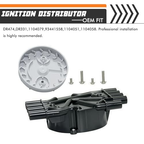 Ignition Distributor Set Brass Terminals Distributor 5.0L 5.7L Distributor Cap