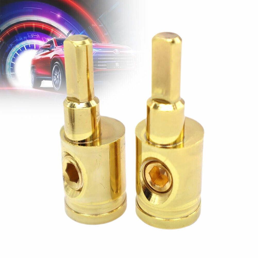 8x Car Audio Amp Input Reducer 4 Gauge to 8 Gauge Wire Reducer Power and Ground