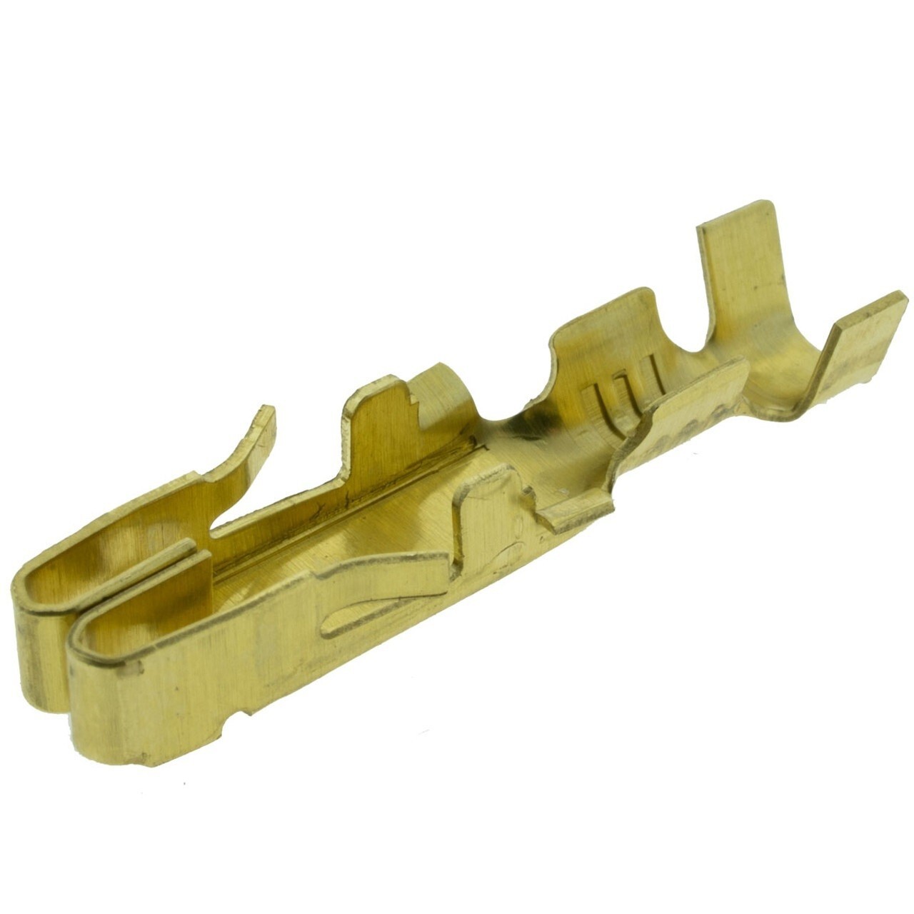 (400) Non-Insulated Delphi Pack-Con III Female Wire Terminal for 16-14 AWG Wire