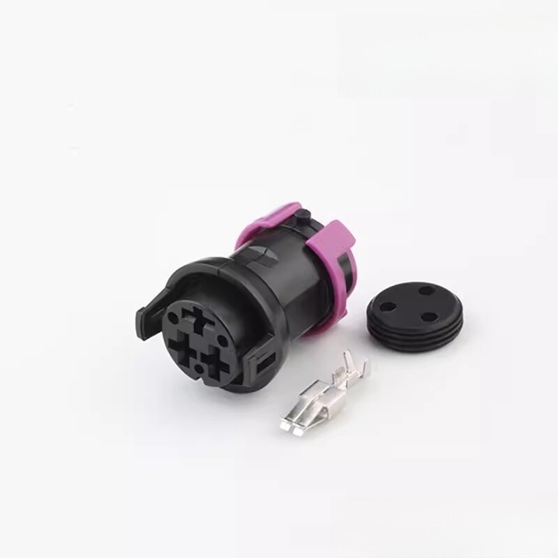 10 pairs 3pin Fog lamp plug circular connector 6.3mm DJ70310-6.3-11/21