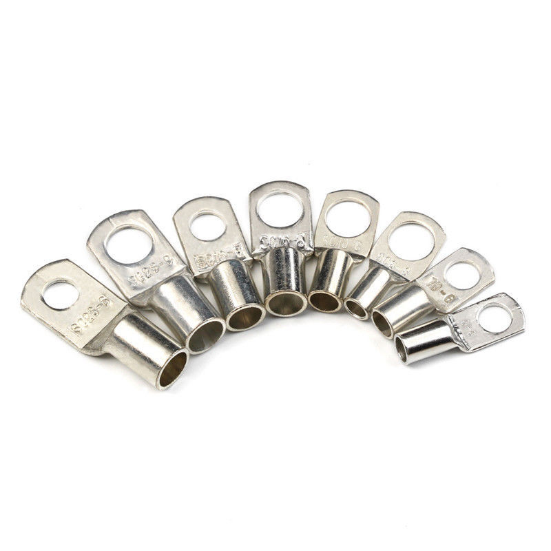 260Pcs Battery Copper Wire Lugs Kit Crimp Cable Ends Ring Terminals with Tubing