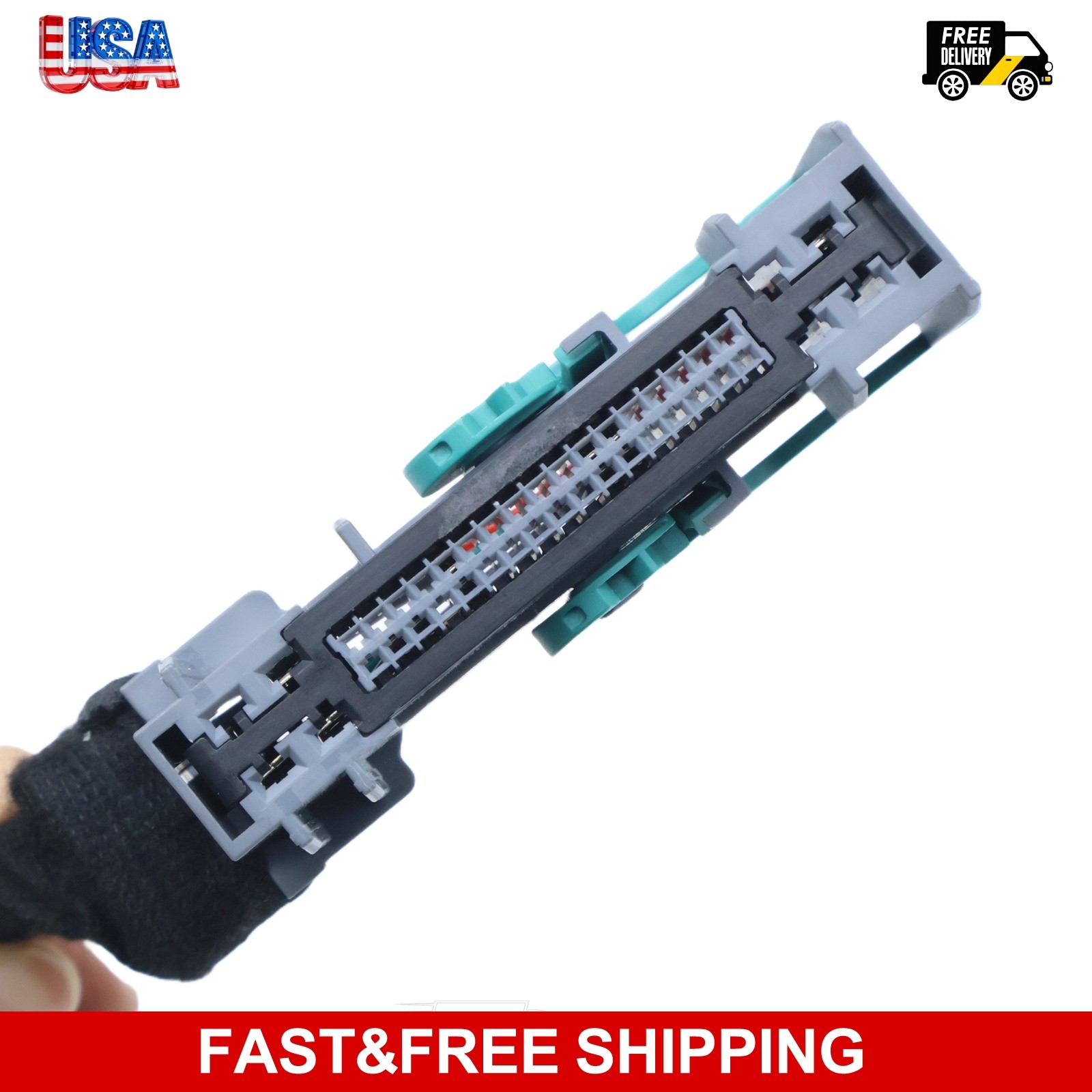 16-PIN Jump Seat to Full Center Console Wiring Harness For Chevrolet Upgrade Pt