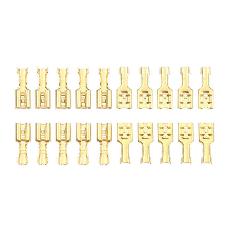 900PCS Insulated Female Male Spade Crimp Wire Connector Terminals 2.8/4.8/6.3mm