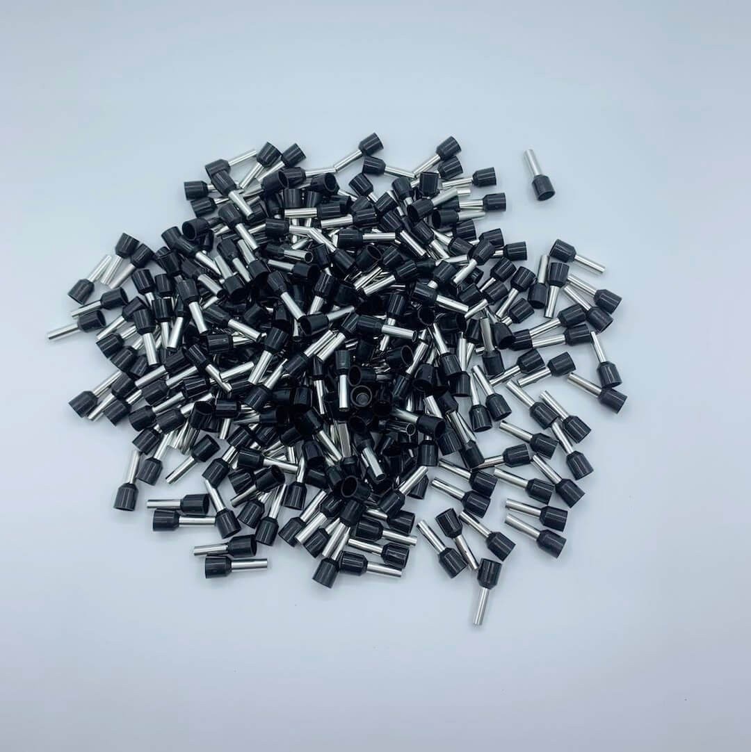 50pcs 10AWG Wire Cable Ferrule Terminals Pin Cord End Copper Crimp Connectors