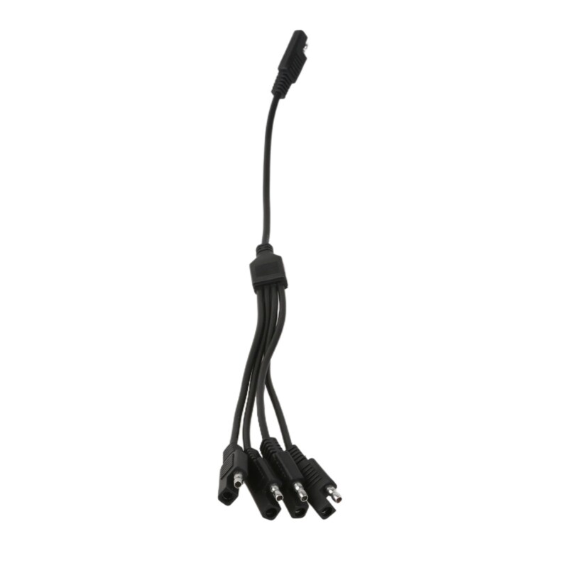 SAE Power Automotive Connectors Cable 1 to 2/3/4 SAE Y Splitters Extension Cable
