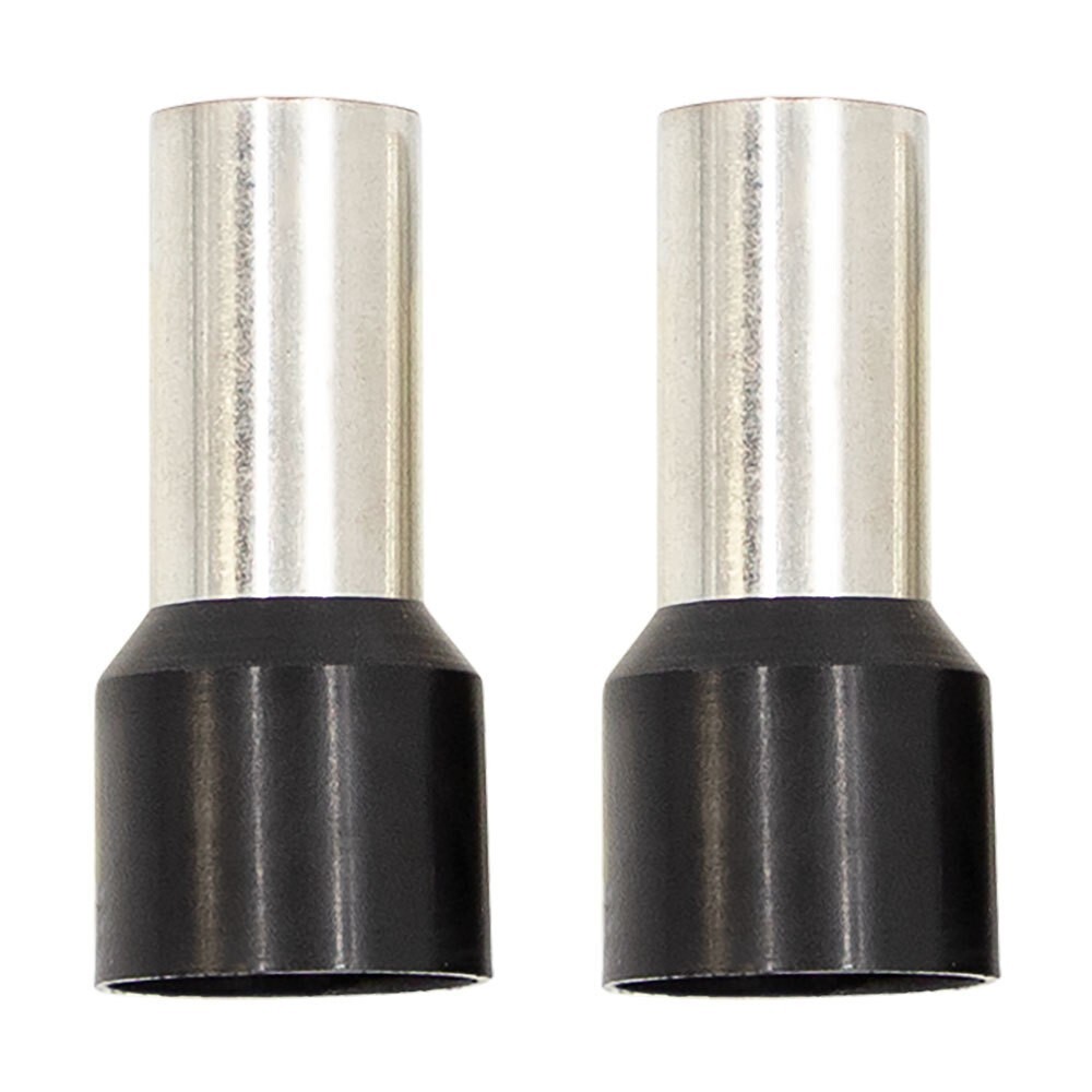 FRL10BK INSTALL BAY Ferrules – Black 4GA – 50 per Bag