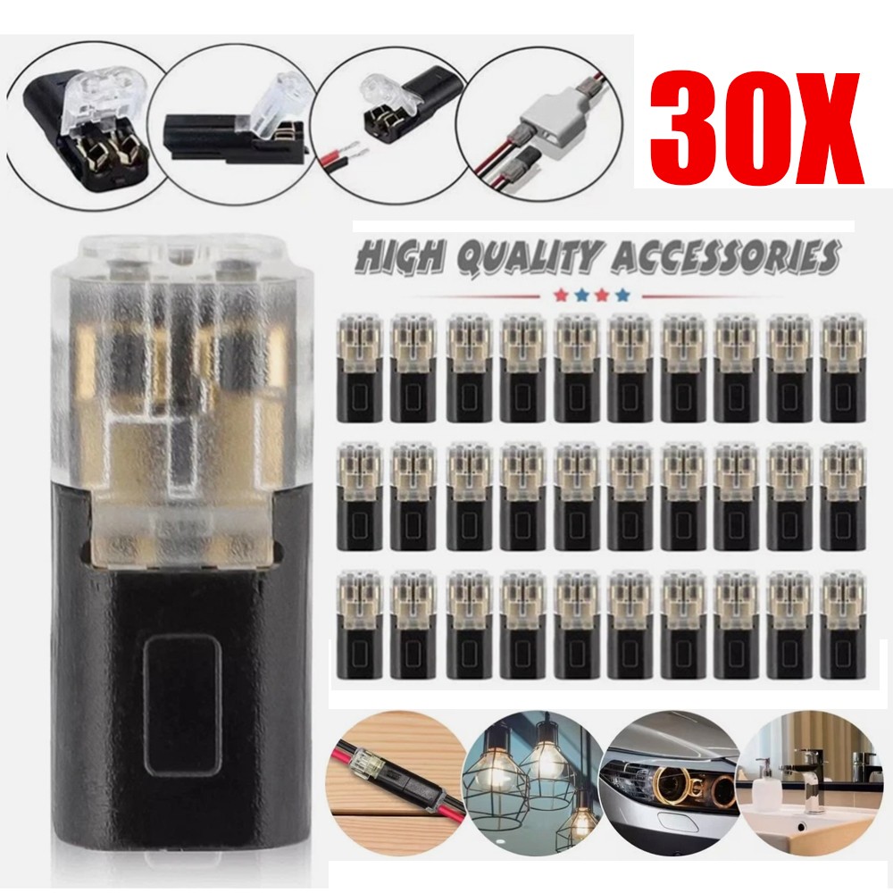 2Pin 1pin Waterproof Electrical Connector Car Automotive Wire Plug Terminal LOT