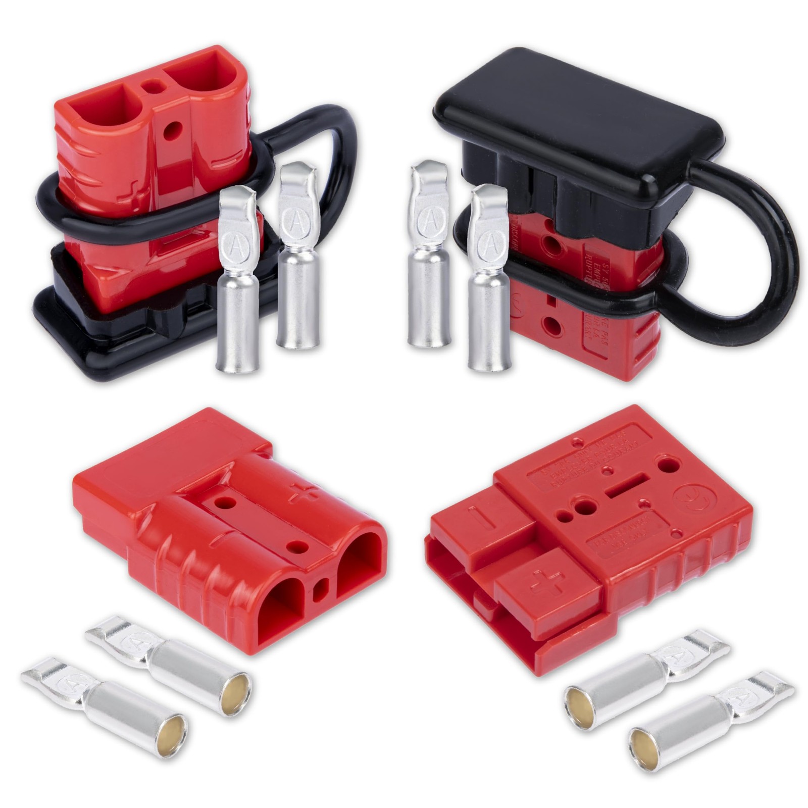 Battery Connector 4Pk 50A Anderson Quick Disconnect