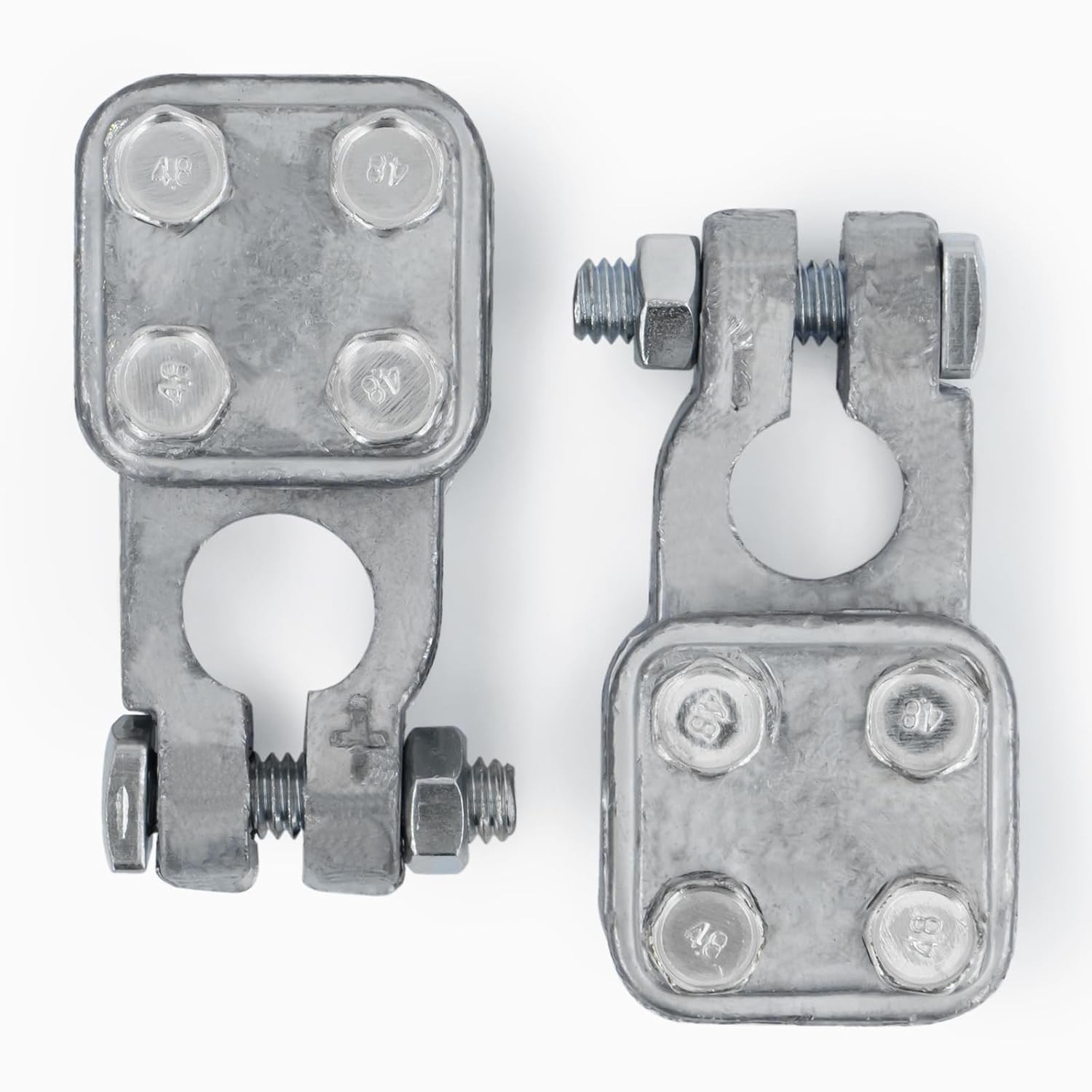 Versatile Heavy Duty Battery Terminal Connectors for Cars, RVs & Boats – 1 Pair