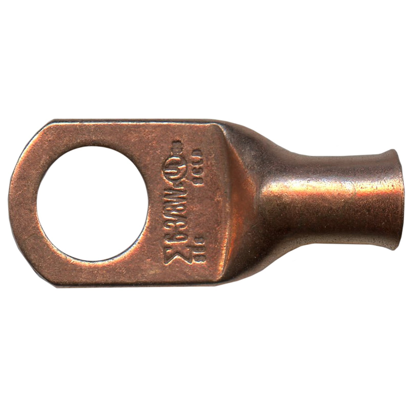 (10) Copper Lug 6 AWG Gauge 3/8″ Ring Wire Terminal Battery Cable End Connector