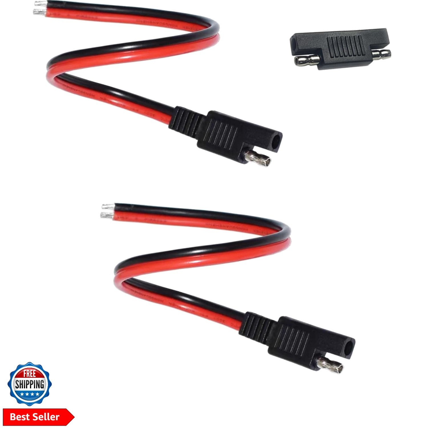 SAE Connector, 12AWG SAE Single Plug DC Quick Disconnect Power Extension Cabl…
