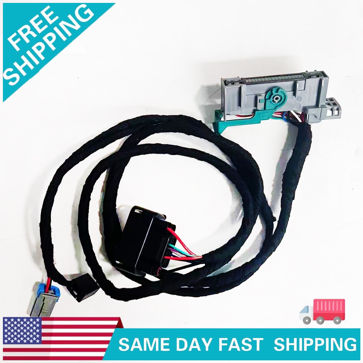 US Fits For Chevrolet 16-PIN Jump Seat to Full Center Console Conversion Harness