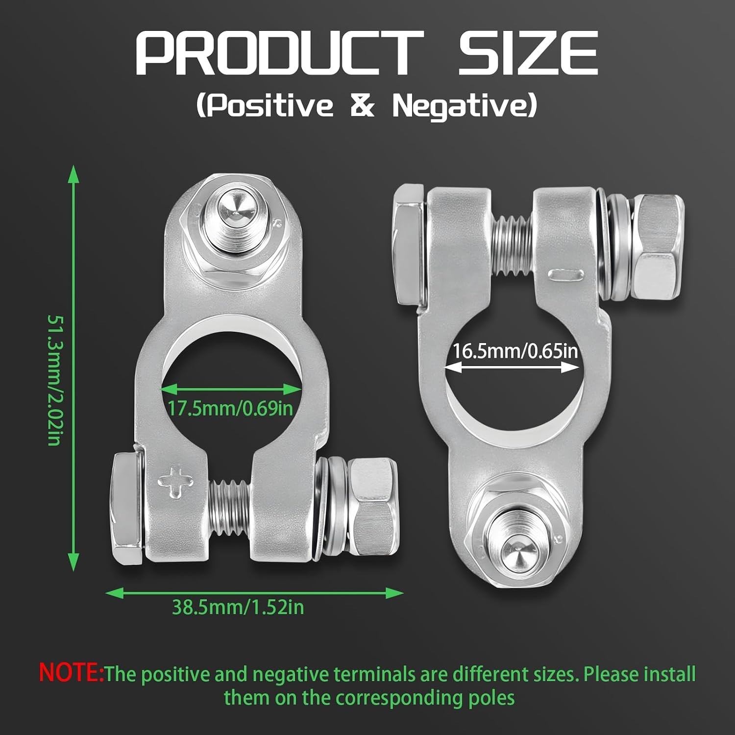 Connectors,Military Spec Positive Negative Heavy Duty s with 4 Anti Corrosion…