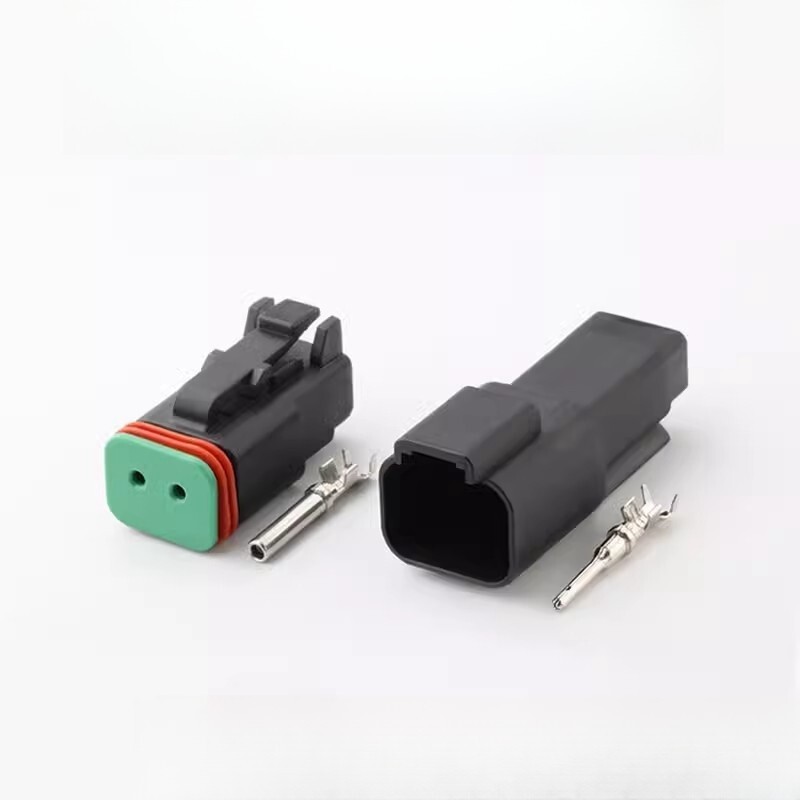 10 pairs 2pin Waterproof connector LED spotlight connector DT06-2S/DT04-2P