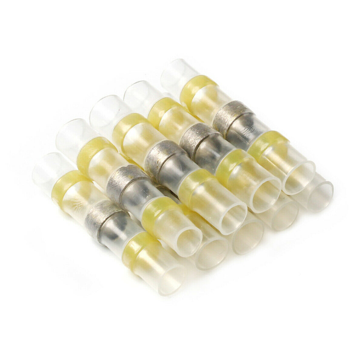 50-1000x Heat Shrink Wire Seal Solderstick Butt Sleeve Low Temp Solder Connector