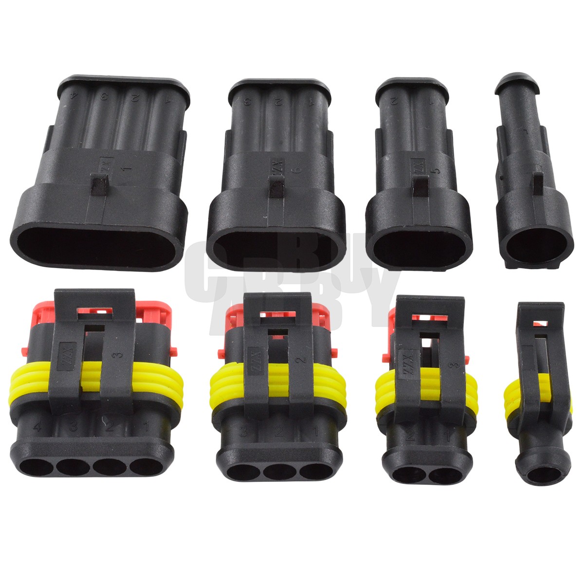 352x Waterproof Car Electrical Connector Terminals Automotive Wire Plug 1234 pin