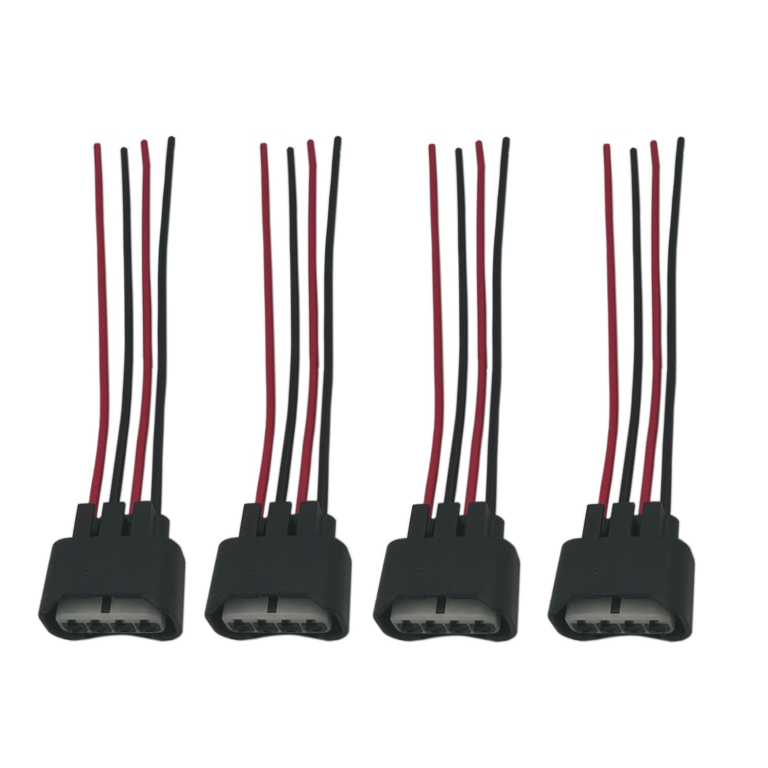 4Pcs Ignition Coil Connector Compatible with Toyota Camry Corolla Highlander, Sc
