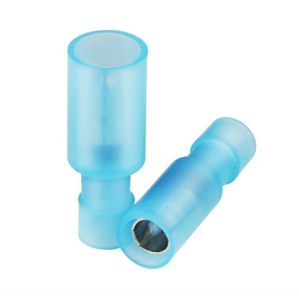 50Pcs Nylon Insulated Female&Male Bullet Wire Crimp Connector Terminals 26-10AWG