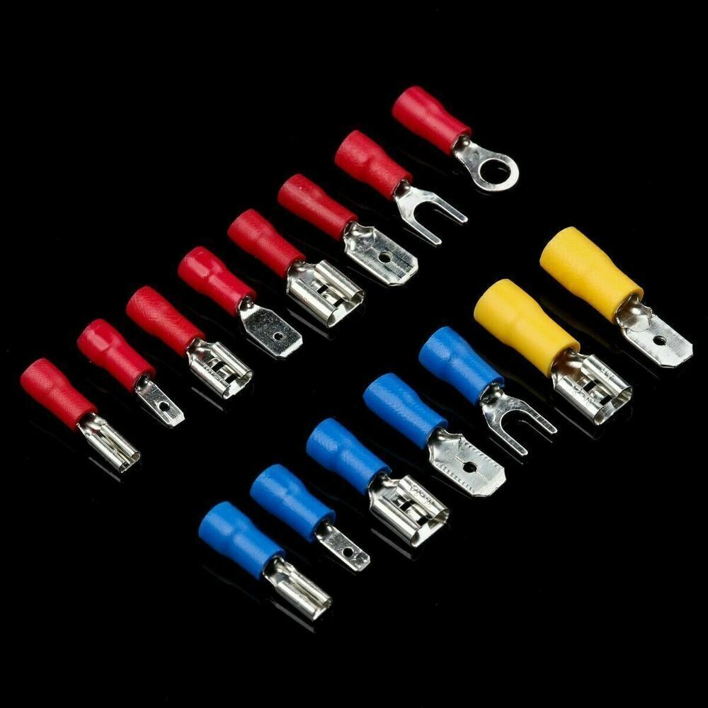 280PCS PVC Insulated Electrical Wire Splice Terminal Connector / Wire Crimp Tool