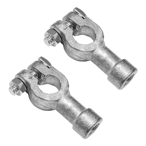 4PCS Car Battery Connectors, Positive and Negative Lead Top Post to Side 2 PCS