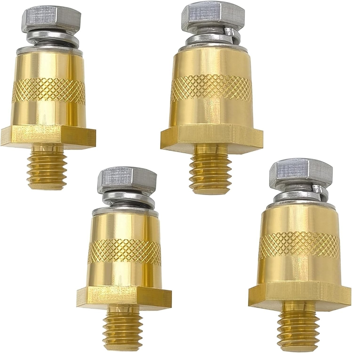 Durable Brass Battery Terminal Extenders – Anti-Rust, Tool-Free Installation