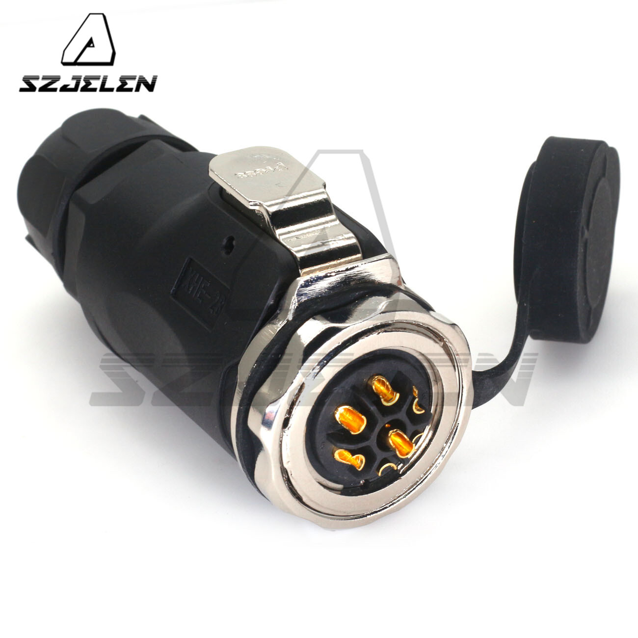 XHP28 7Pin Panel Mount Plug Socket 7Pin Connector IP67,RV Power Connector Plug