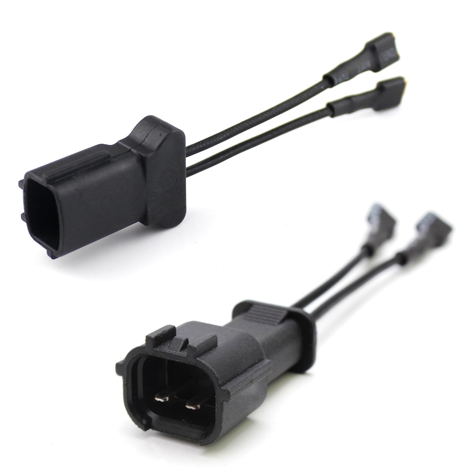 Car Horn Connector Adapter Wiring Harness, Compatible with Hyundai Kia, 2+2 Pack