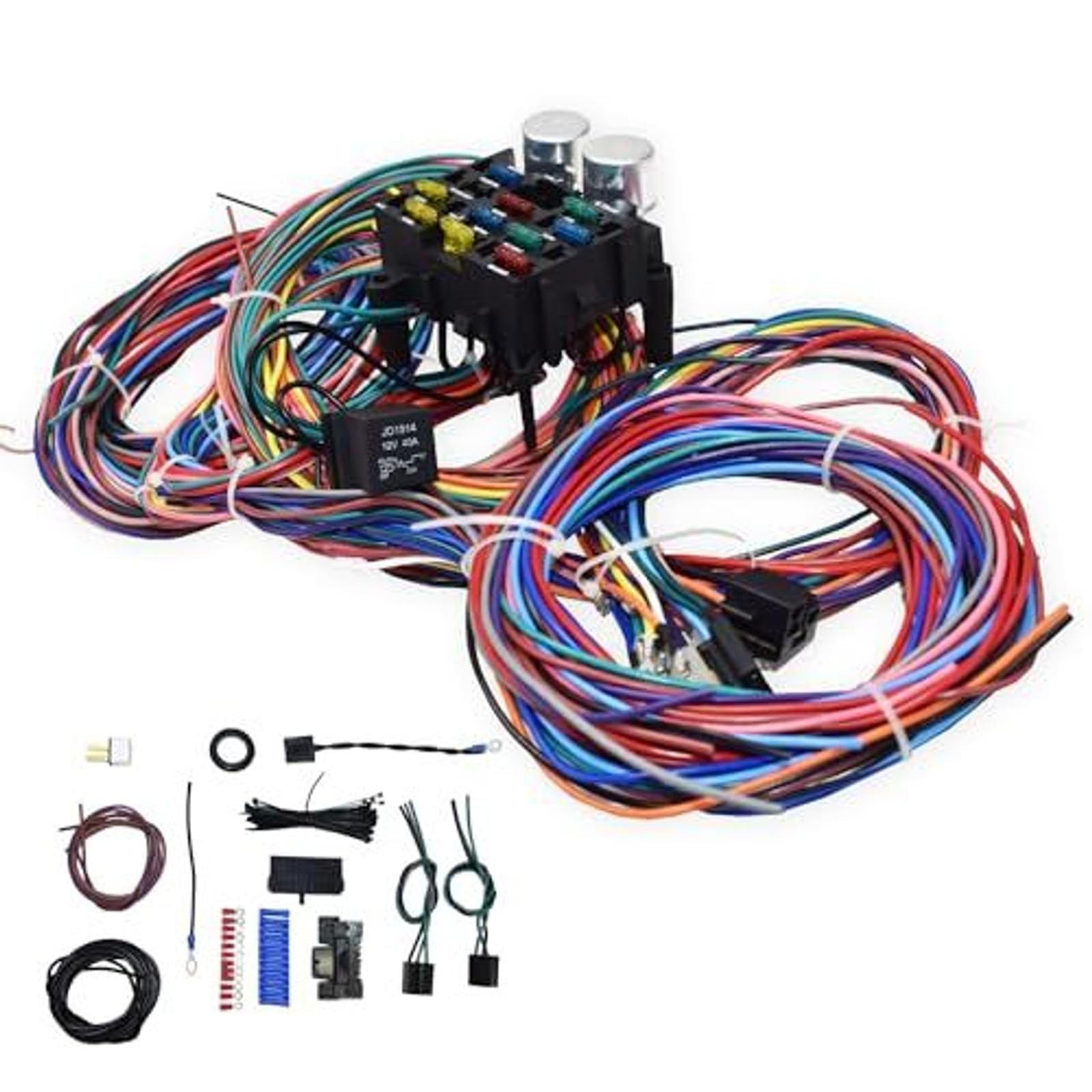 A-Team Performance – 12-Circuit Standard Universal Wiring Harness Kit – Muscle C