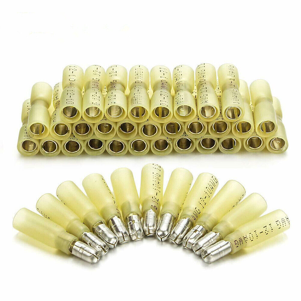 Heat Shrink Bullet Female Male Wire Connector Terminal 10-12AWG Waterproof