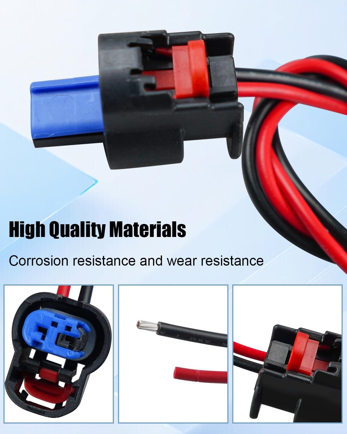 2-Pin Side Marker Light Connector Pigtail Fit for Chevy Tahoe Trailblazer 2021