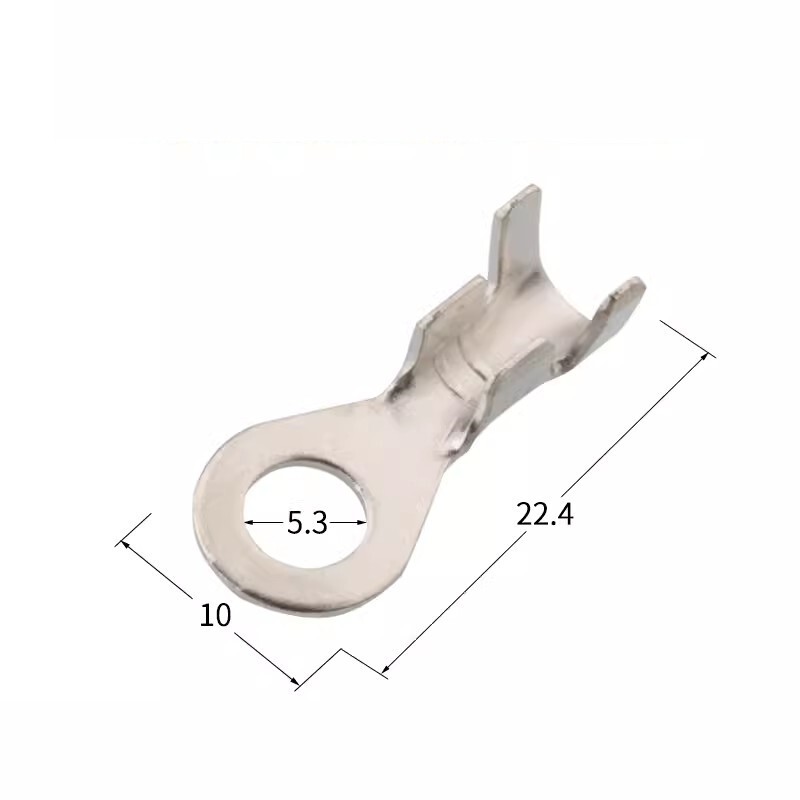 100pcs 5mm battery terminal block Circular grounding strip 3AWG DJ431-5D