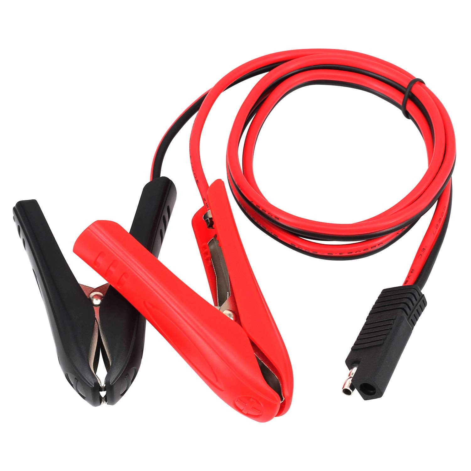 Yeebline Alligator Clip to SAE Connector Cable, 3.2FT 12V Alligator Crocodile…