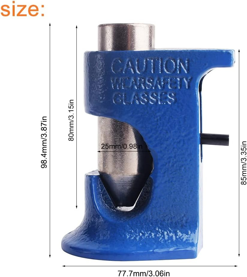 Hammer Battery Lug Crimping Tool for 12AWG to 2/0AWG Wire and Terminals Heavy Du
