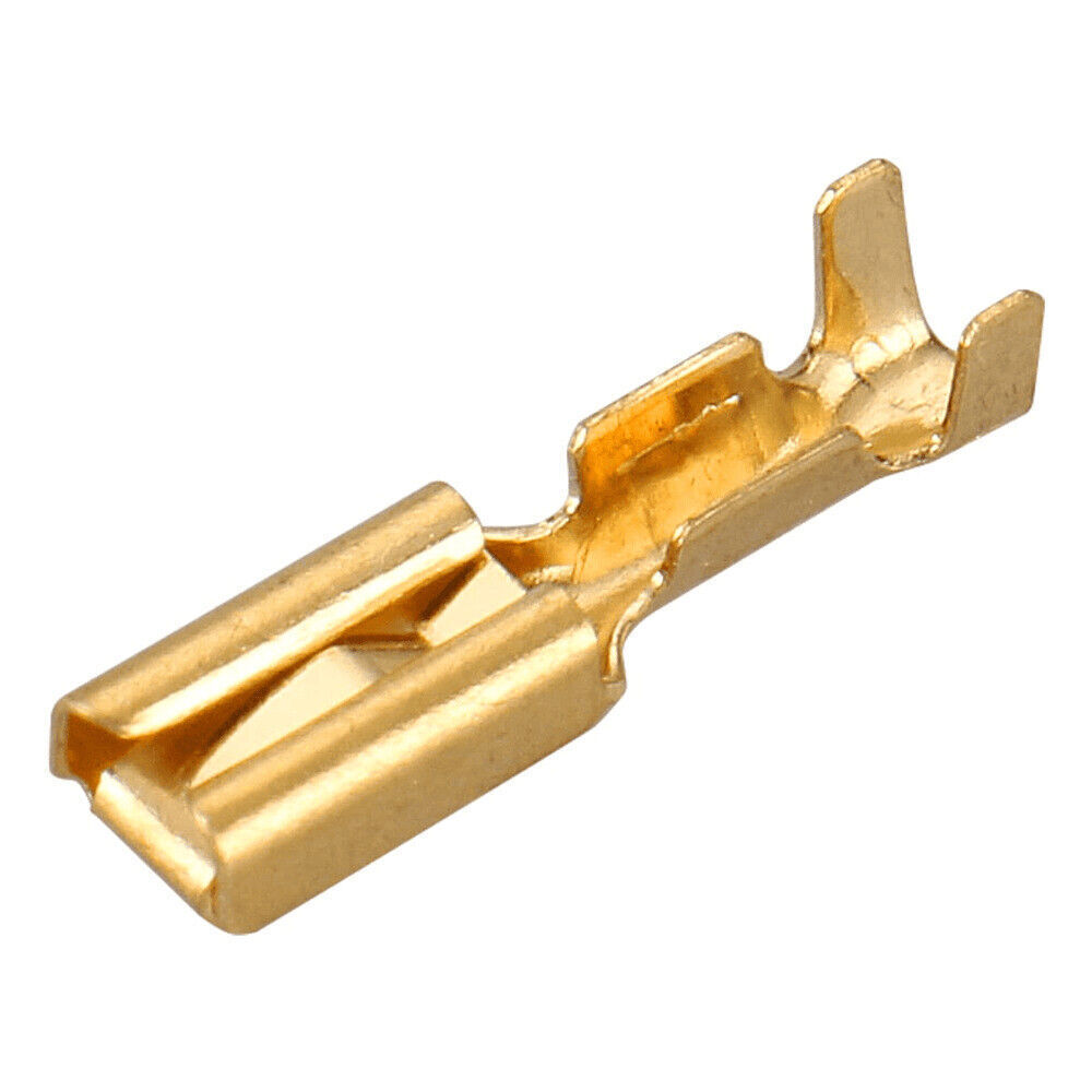 [100/200/500x] 2.8mm Male and Female Spade Connectors Crimp Terminals 22-16 AWG