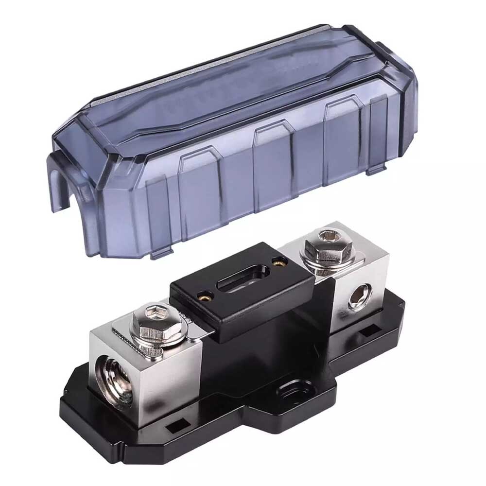 2X Car Audio 0 Gauge Inline ANL Fuse Holder 100/150/200/250/300A Fuse Universal