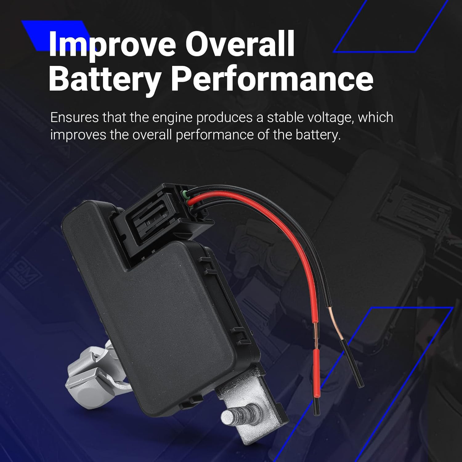 38920-T2A-A04 Car Battery Sensor Battery Terminal with Pigtail Connector for 201