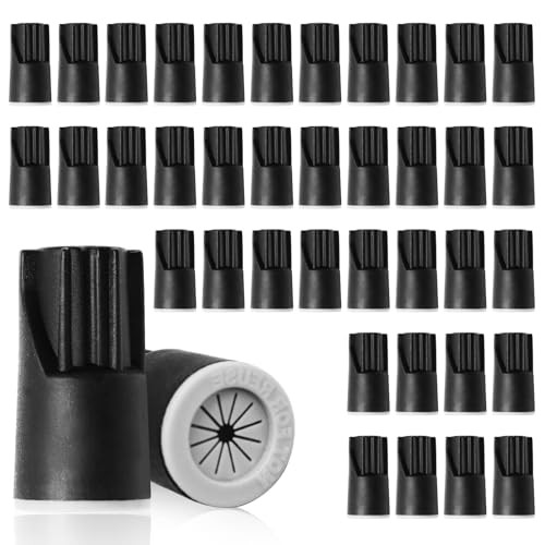 Biaungdo 40 Pcs Waterproof Wire Electrical Connectors, Outdoor Seal Twist Black