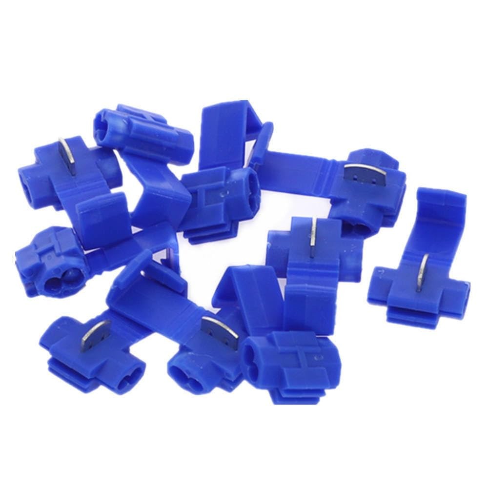 500PCS Without Breaking Cable AWG 22-10 Crimp Quick Splice Electrical Terminals