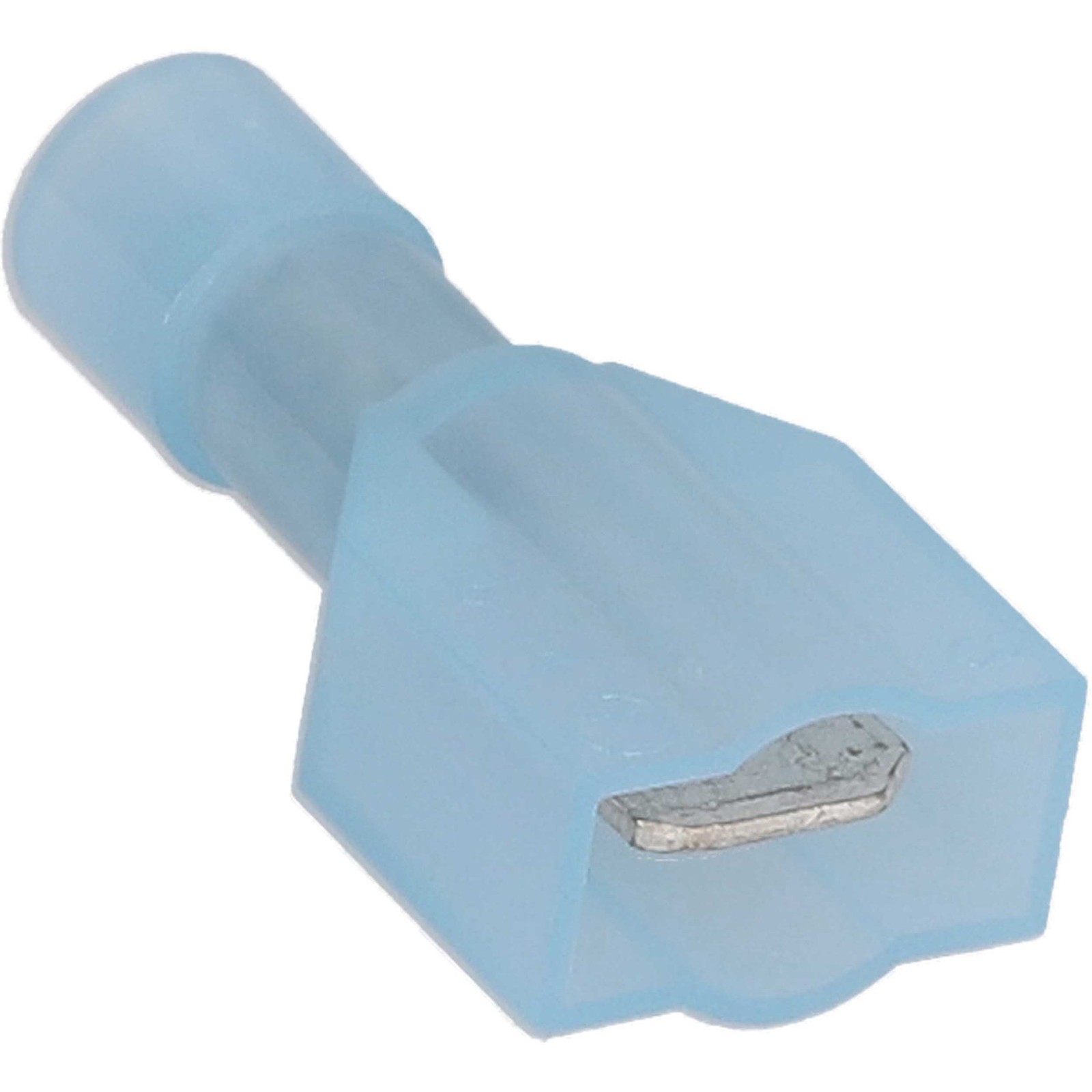 Install Bay BNMD250F 16-14 AWG Male Insulated Nylon Quick Disconnect 100pcs Blue